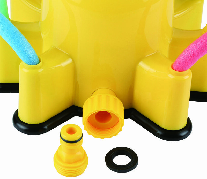 Ūdens rotaļlieta – astoņkājis “Oskars”, dzeltenā krāsā