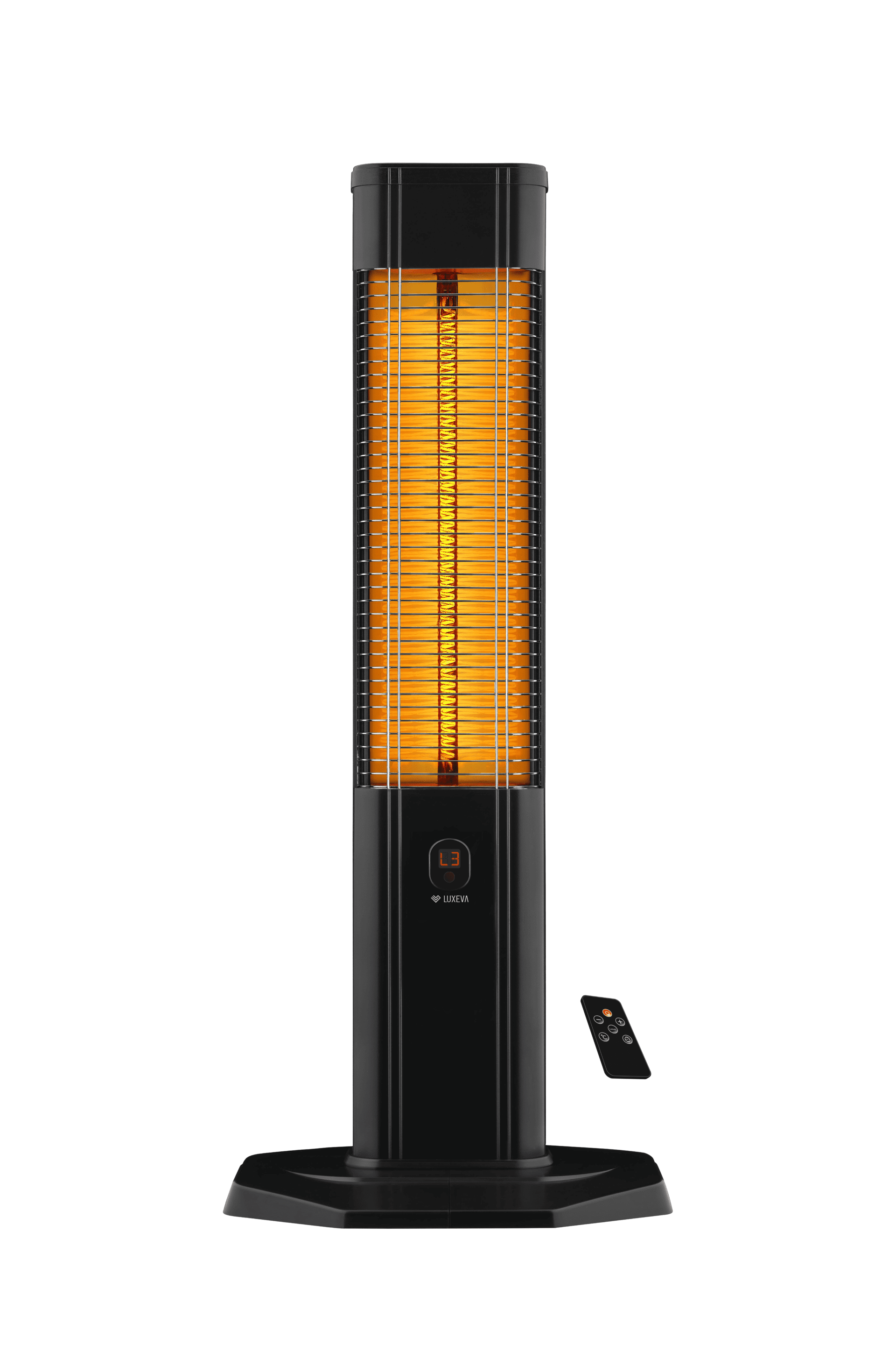 Portatīvais infrasarkanais sildītājs “Joris” 2000W, melns