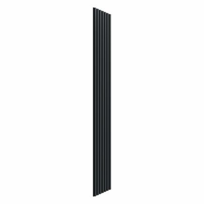 Akustiskie lineārie sienu paneļi, 265 x 30 cm, black