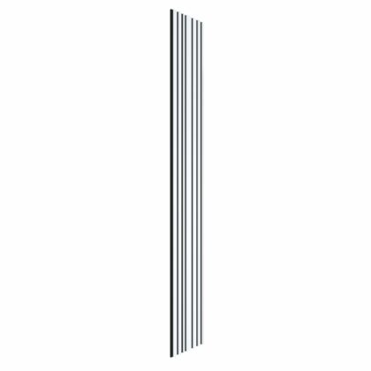 Akustiskie lineārie sienu paneļi, 265x30 cm, white