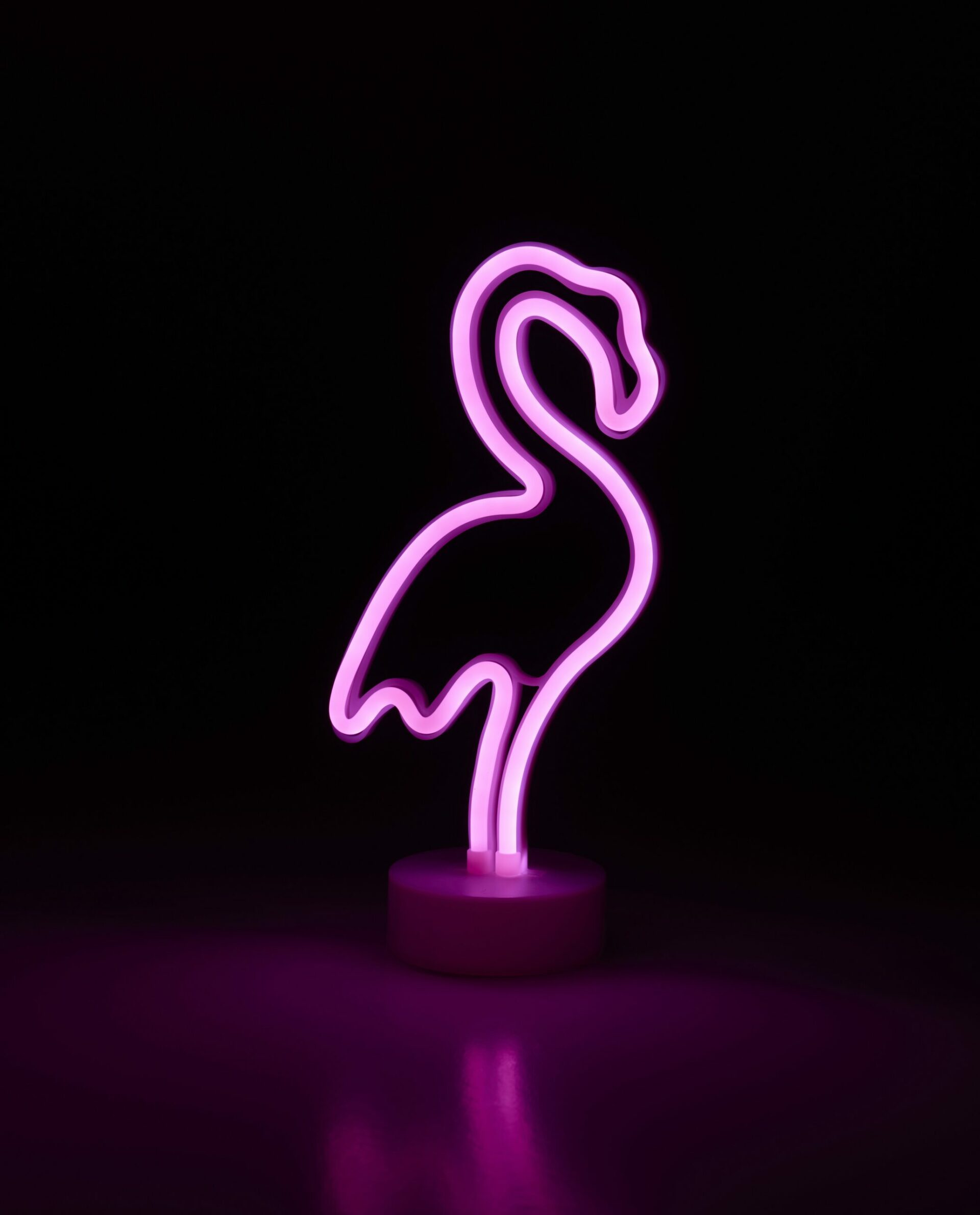 Neona LED gaismeklis "Flamingo"