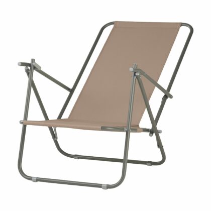 Saliekams pludmales krēsls "Kāpa", smilšu krāsā