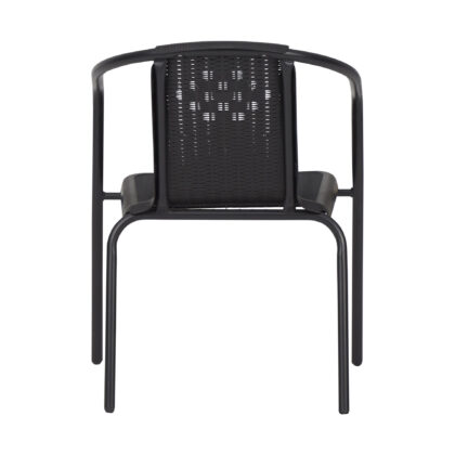 Āra krēsls "Maria", melns